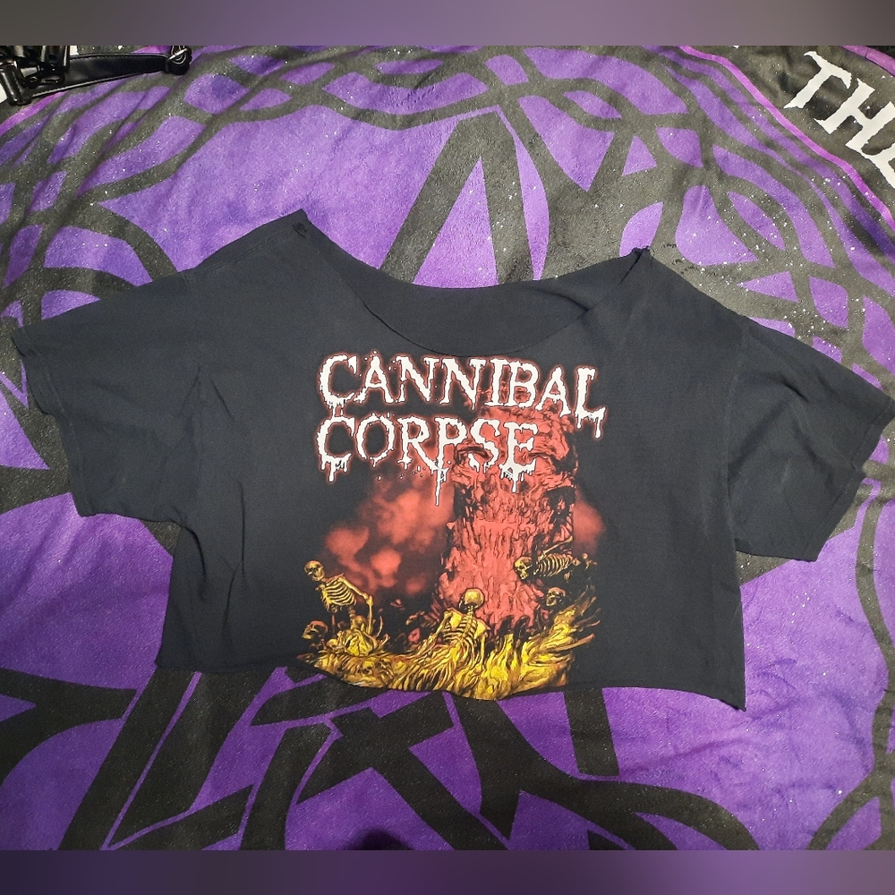 3/15$ Black Cannibal Corpse Graphic Tee